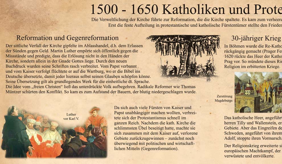 Deutsche Geschichte (Detailansicht) POSTER Detail